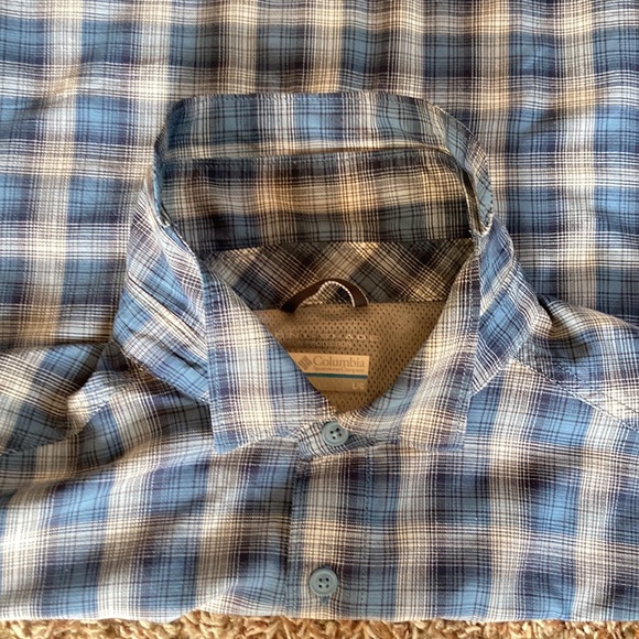Columbia Omni-Shade Sun Protection short sleeve Plaid Shirt - Picture 8 of 12